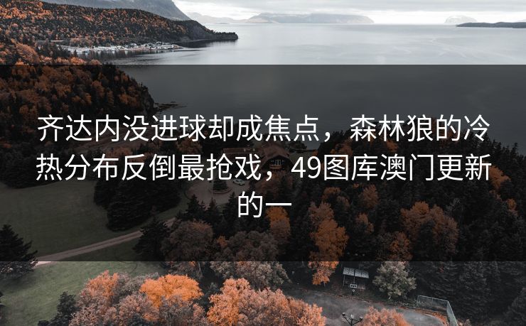 齐达内没进球却成焦点,森林狼的冷热分布反倒最抢戏,49图库澳门更新的一 齐达内没进球却成焦点,森林狼的冷热分布反倒最抢戏,49图库澳门更新的一